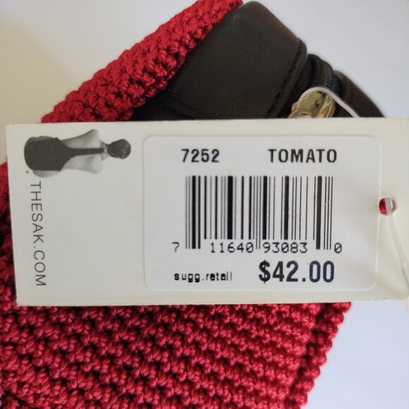 The Sak - Elliott Lucca - Small Hand Crochet Cosmetic Bag NWT - Picture 6 of 16